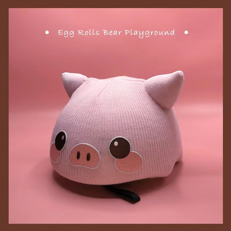 Piggie Helmet Cover